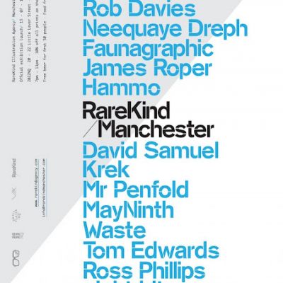 RareKind Manchester Exhibition Launch | 2022NQ Manchester | Fri 13th July 2012 Lineup