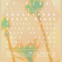 Av.Verde Terrace Party w/ SQUAREHEAD & David Glass at Revolver