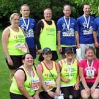 Edinburgh Marathon Festival of Running For Cystic Fibrosis at Outdoors For Edinburgh Marathon Festival