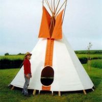 Tipi Hire at Off The Tracks Spring Festival / Fri 23rd May - Sun 25th May at Donington Park Farmhouse