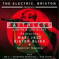 The Electric Brixton presents Faithless Live PA and DJ Set at Electric Brixton