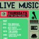 Live Music Thursdays Live Music Thursdays