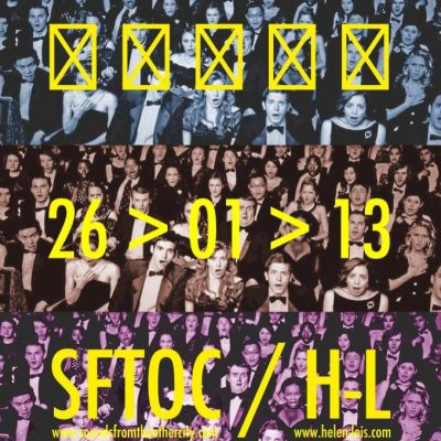 SOUNDS FROM THE OTHER CITY & HELEN-LOIS Present > 'X in a Box' Tickets | Islington Mill Manchester | Sat 26th January 2013 Lineup