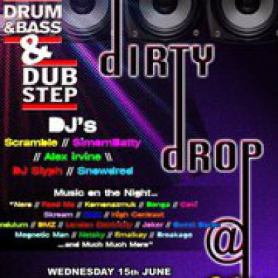 Dirty Drop | Purple Turtle Camden London | Wed 15th June 2011 Lineup