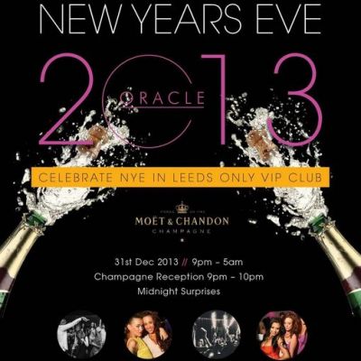 Oracle's New Year's Eve Party Tickets | Oracle Leeds | Tue 31st December 2013 Lineup