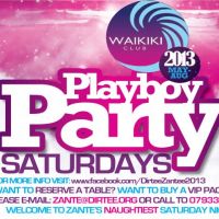 Playboy Party ZANTE at Waikiki