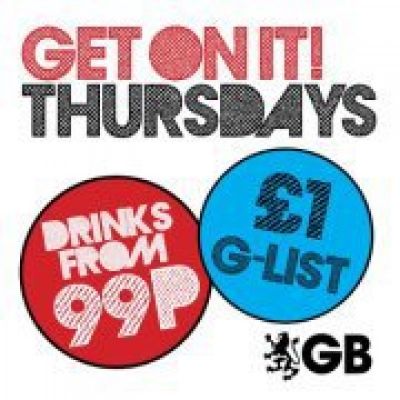 Get On It Thursdays! Tickets | Gatecrasher Birmingham Birmingham | Thu 27th September 2012 Lineup