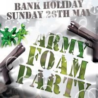 Army Foam Party