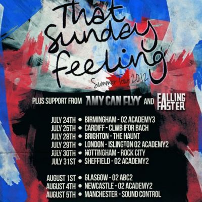 That Sunday Feeling Summer Tour 2012 | Sound Control Manchester | Sun 5th August 2012 Lineup