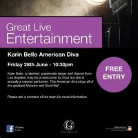 Karin Bello LIVE at Grosvenor G Casino Luton