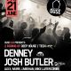 OUSE 003 | DENNEY (Hot Creations) , JOSH BUTLER + Support | Venus Nightclub - Fri 21st June