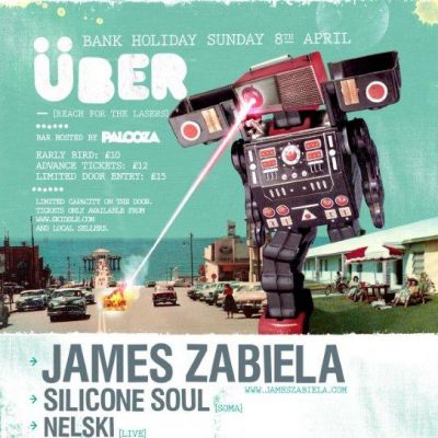 Uber Bank Holiday Sunday - James Zabiela, Silicone Soul, Nelski Tickets | The Melting Pot Carlisle | Sun 8th April 2012 Lineup