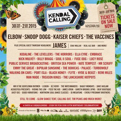 calling kendal lineup