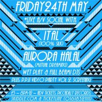 Live A/V Social w/ Ital & Aurora Halal at Dancehouse Theatre