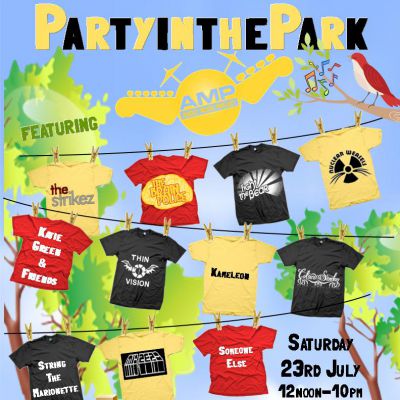 Party in The Park | Bishops Castle Playing Fields Bishops Castle | Sat 23rd July 2011 Lineup
