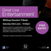 Whitney Houston Tribute at Grosvenor G Casino Luton