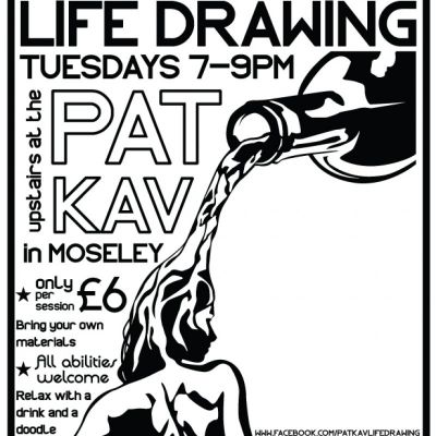 Pat Kav Life Drawing | Patrick Kavanagh Moseley | Tue 15th January 2013 Lineup