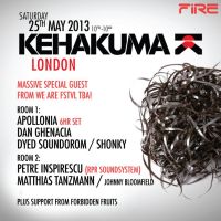 Kehakuma We Are FSTVL AfterParty supported by Forbidden Fruits at Fire Club