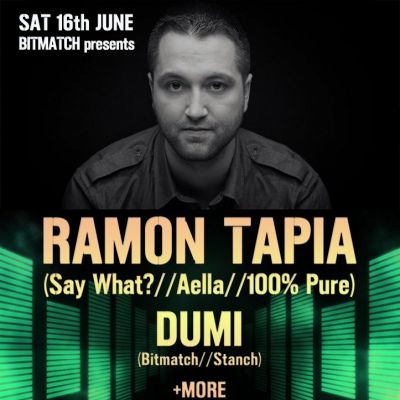 Bitmatch Presents Ramon Tapia @ Nomad  | NOMAD London  | Sat 16th June 2012 Lineup