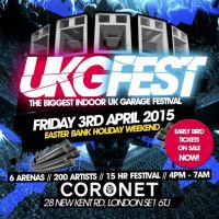 Ukg Fest - The Indoor UK Garage Festival 2015 at Coronet Theatre, London