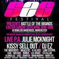 S2S Festival - Julie McKnight, Kissy Sell Out, DJ EZ, The Wideboys + more at Bowlers Exhibition Centre, Manchester