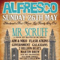 Alfresco presents Mr Scruff at Blackpool Cricket Club